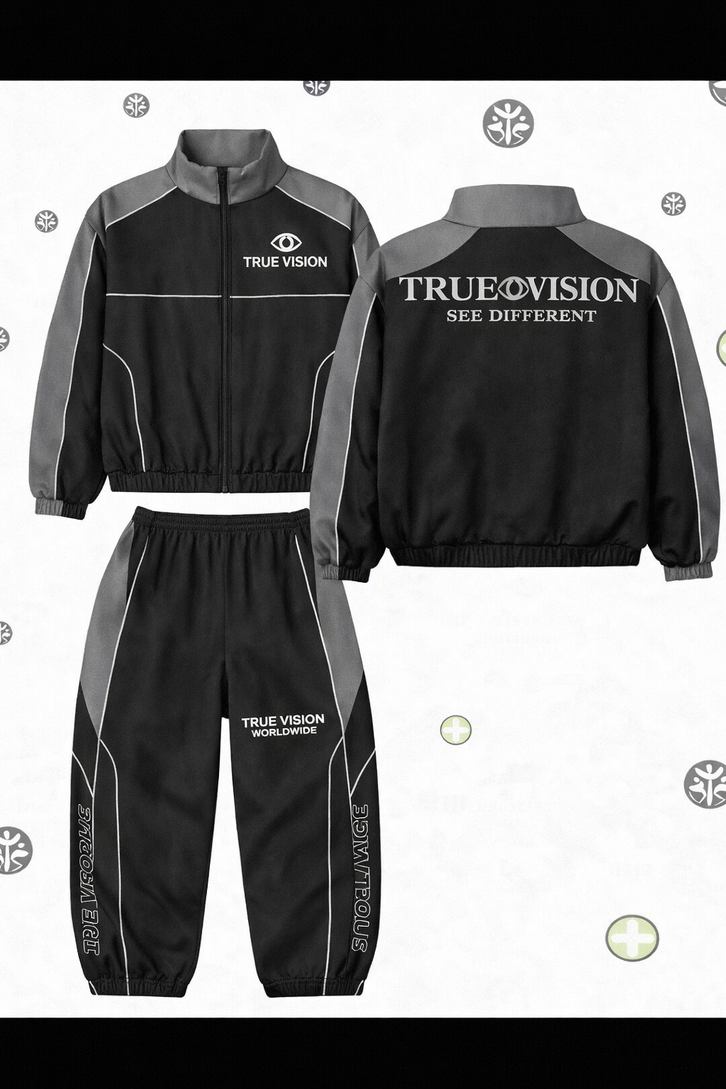 True Vision Signature Logo Hoodie & Sweatpants Set